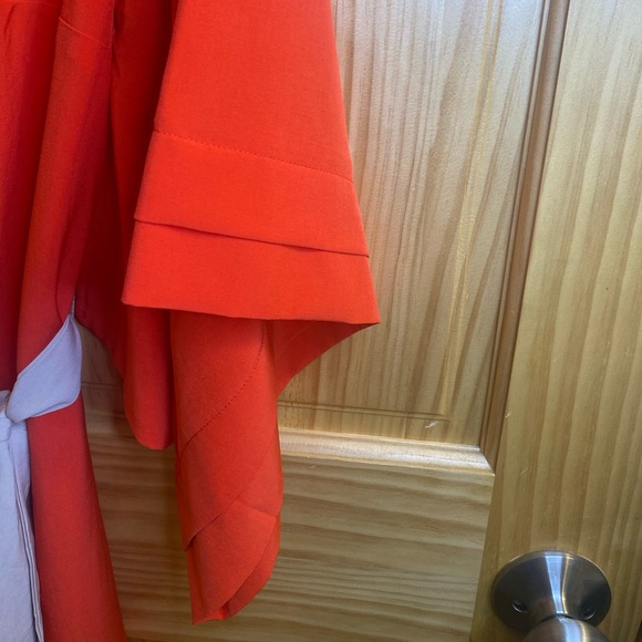 ARK & CO. Blood Orange Mod Style Dress Size Medium - Picture 5 of 8